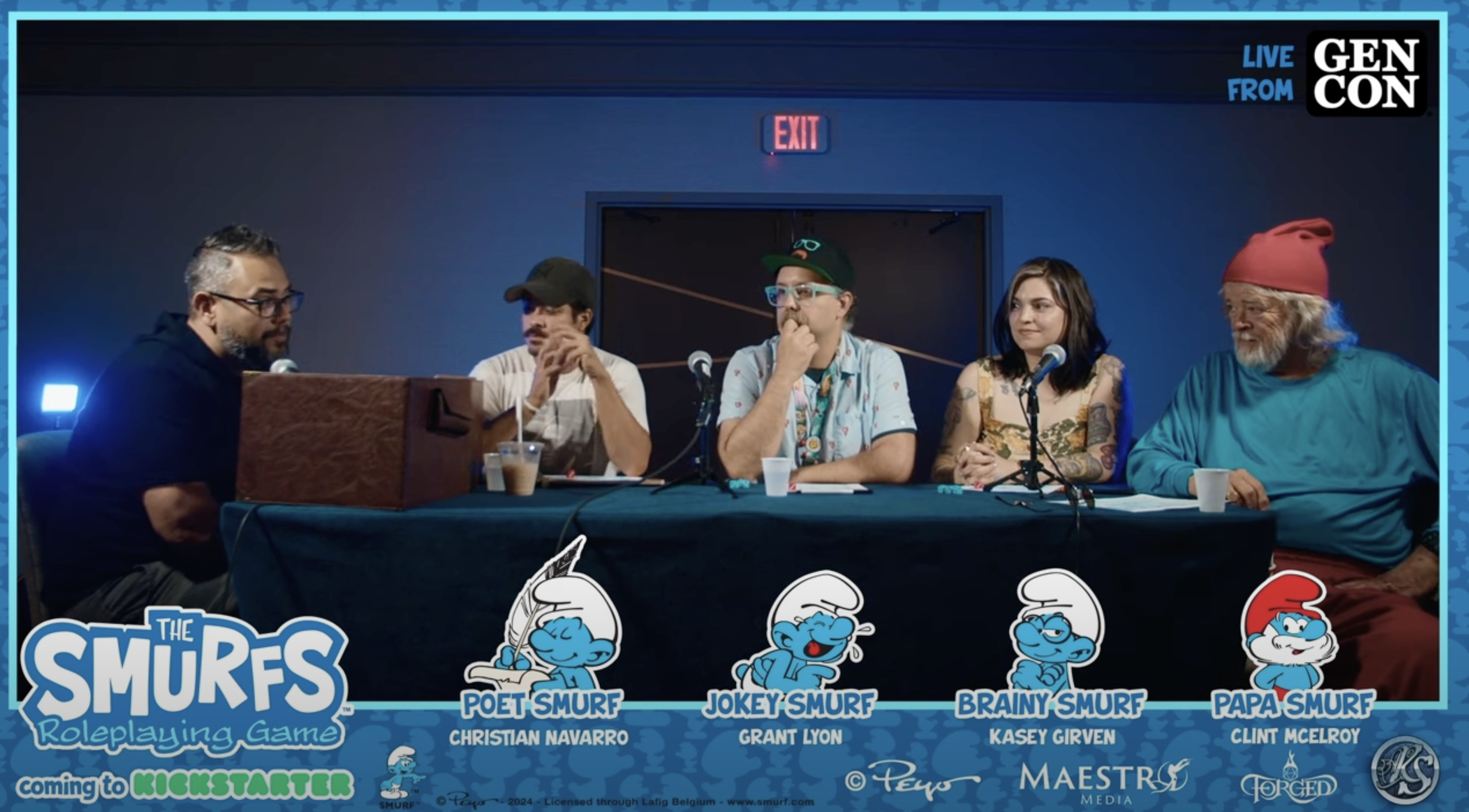The Smurfs: Roleplaying Game LIVE at Gen Con | Maestro Media | RealmSmith